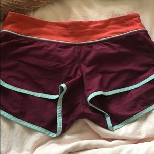 Size 6 Lulu lemon speed shorts
